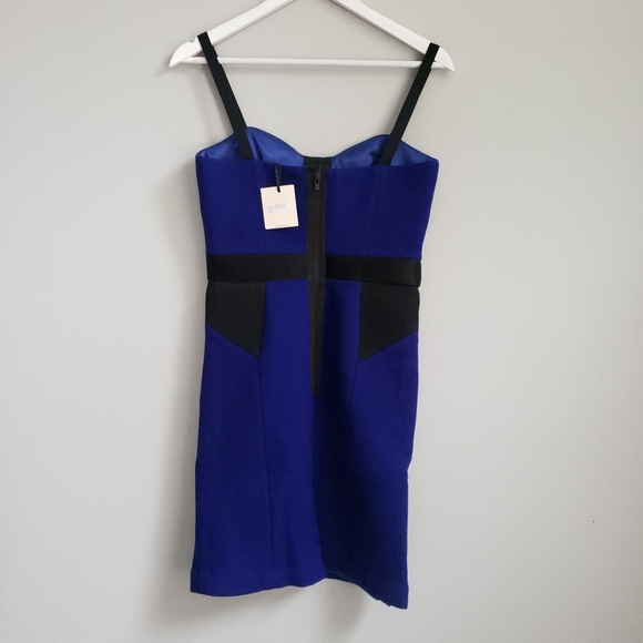 Milly of New York | Woman's Cocktail Dress - Blue Size 4 - Picture 4 of 15